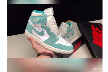 Retro OG 555088-311 Jordan High Green” Air 1 555088-311 “Turbo 0324